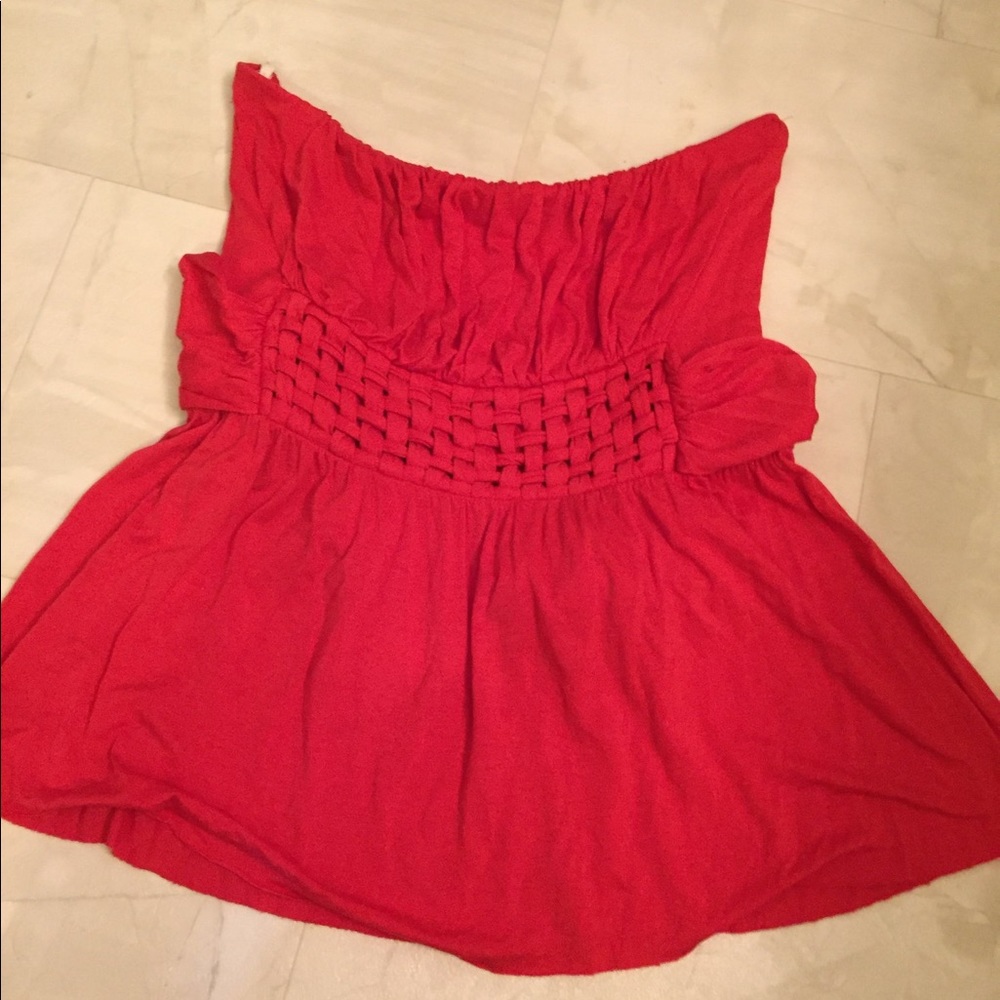 Red Tube Top